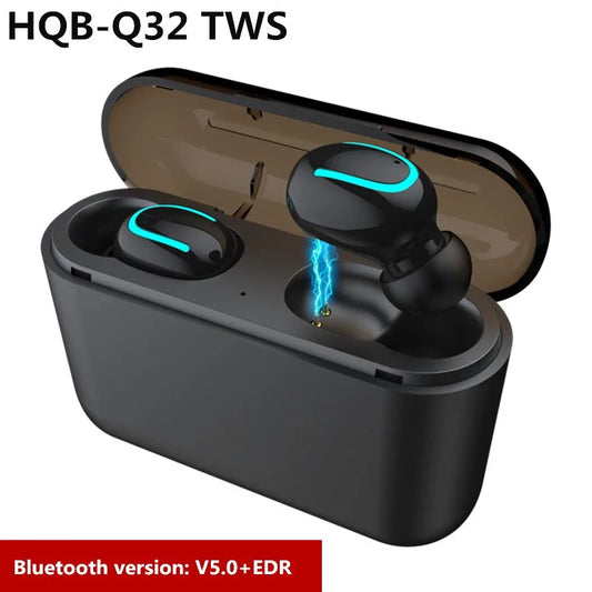 Bluetooth 5.0 Headset TWS Wireless Earphones Twins Earbuds