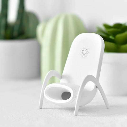 Chair-Shaped Mobile Phone Wireless Charging Stand